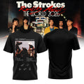 The Strokes Reality Awaits World Tour 2026 Cowboy T-Shirt The Strokes Merch Gifts For Him - Merchluma