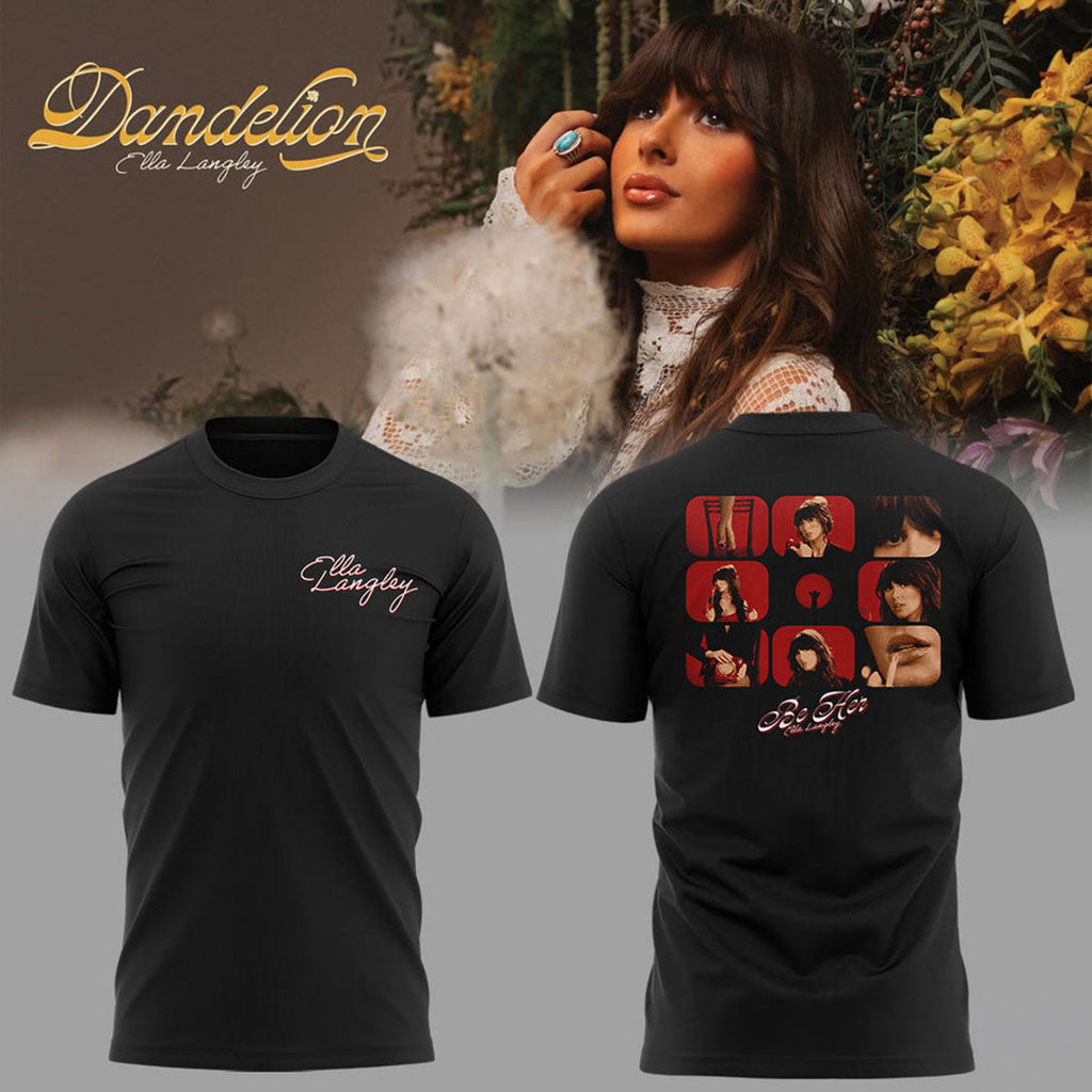 Ella Langley Dandelion Tour Be Her T-Shirt Ella Langley Merch Cool Gifts For Music Lovers - Merchluma