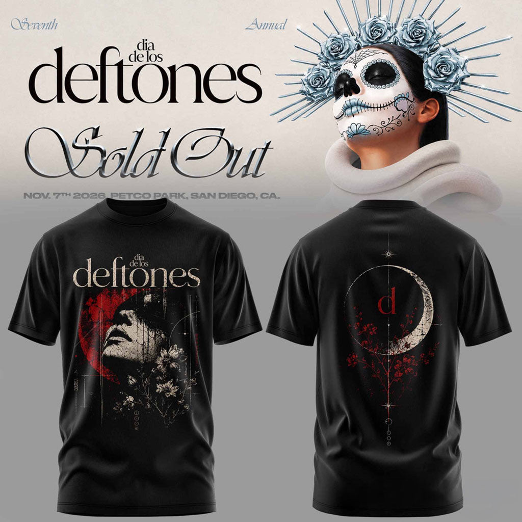 Seventh Annual Dia De Los Deftones Celestial Gothic T-Shirt Deftones Merch Gifts For Him - Merchluma