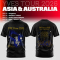 Yves Merch LOONA Yves Tour 2026 Asia And Australia Pixelated Character Shirt Music Lover Gifts - Merchluma