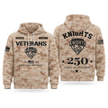 Personalized 2026 Knights Veterans Day 250 Years Of Freedom Hoodie Knights Merch Veteran Gifts - Merchluma