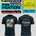Foo Fighters Merch Take Cover Tour 2026 Washington DC Nationals Park Shirt Navy Fan Gear - Merchluma