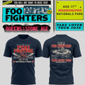 Foo Fighters Merch Take Cover Tour 2026 Washington DC Nationals Park Shirt Navy - Merchluma