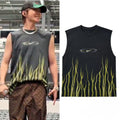 BTS J-Hope Arlington Soundcheck Day 1 Flame Tank Top BTS Arirang Tour Merch Army Gifts - Merchluma