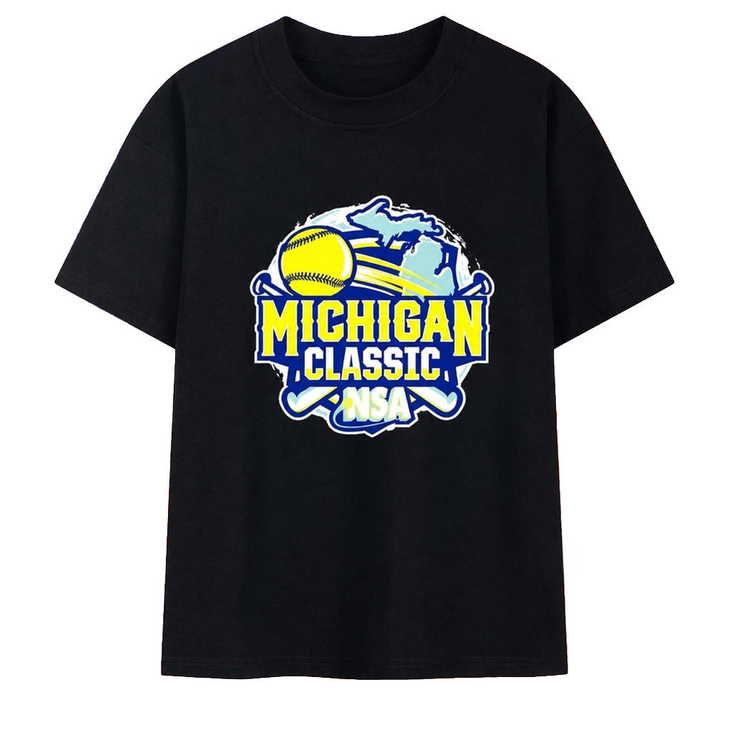 2026 NSA Michigan Classic Fastpitch Tournament T-Shirt Softball Fan Apparel Gift For Brothers - Merchluma