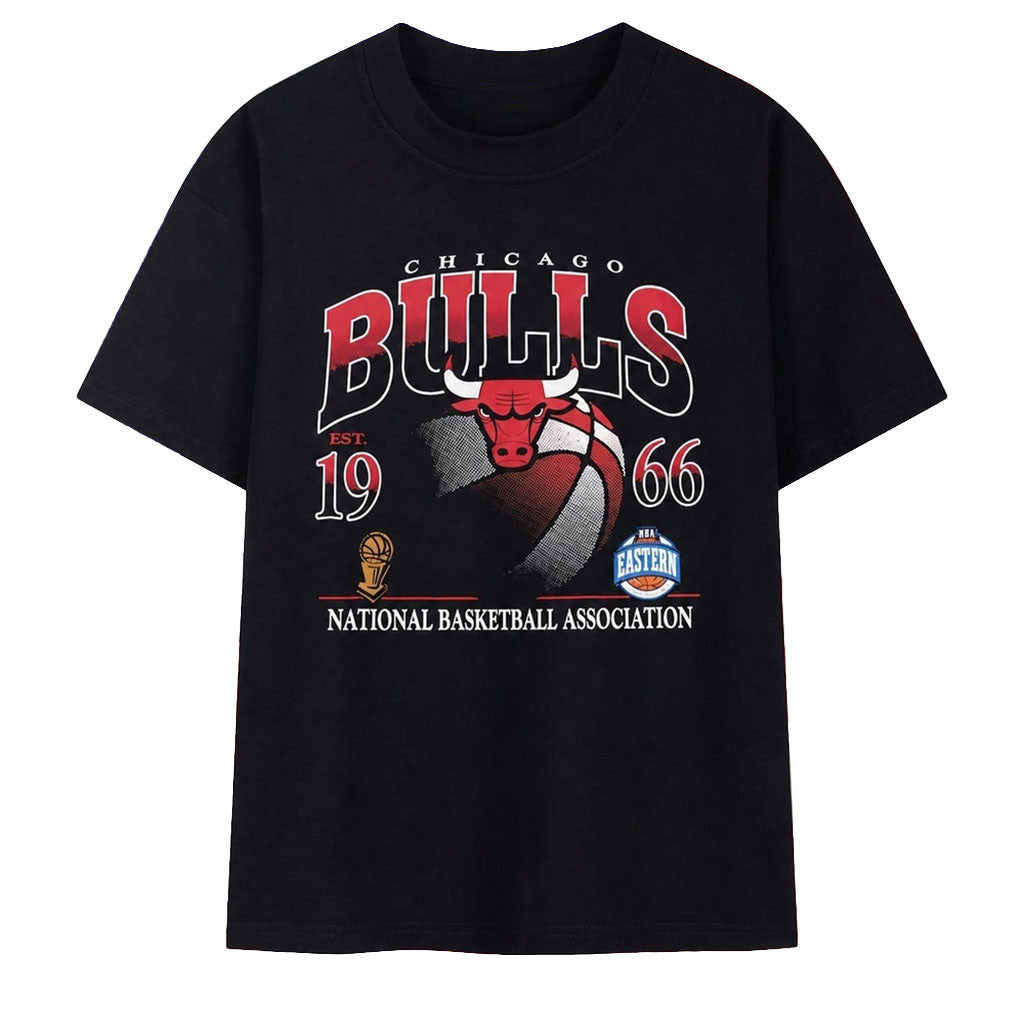 Chicago Bulls Est 1966 National Basketball Association T-Shirt Chicago Bulls Merch Fan Gifts - Merchluma
