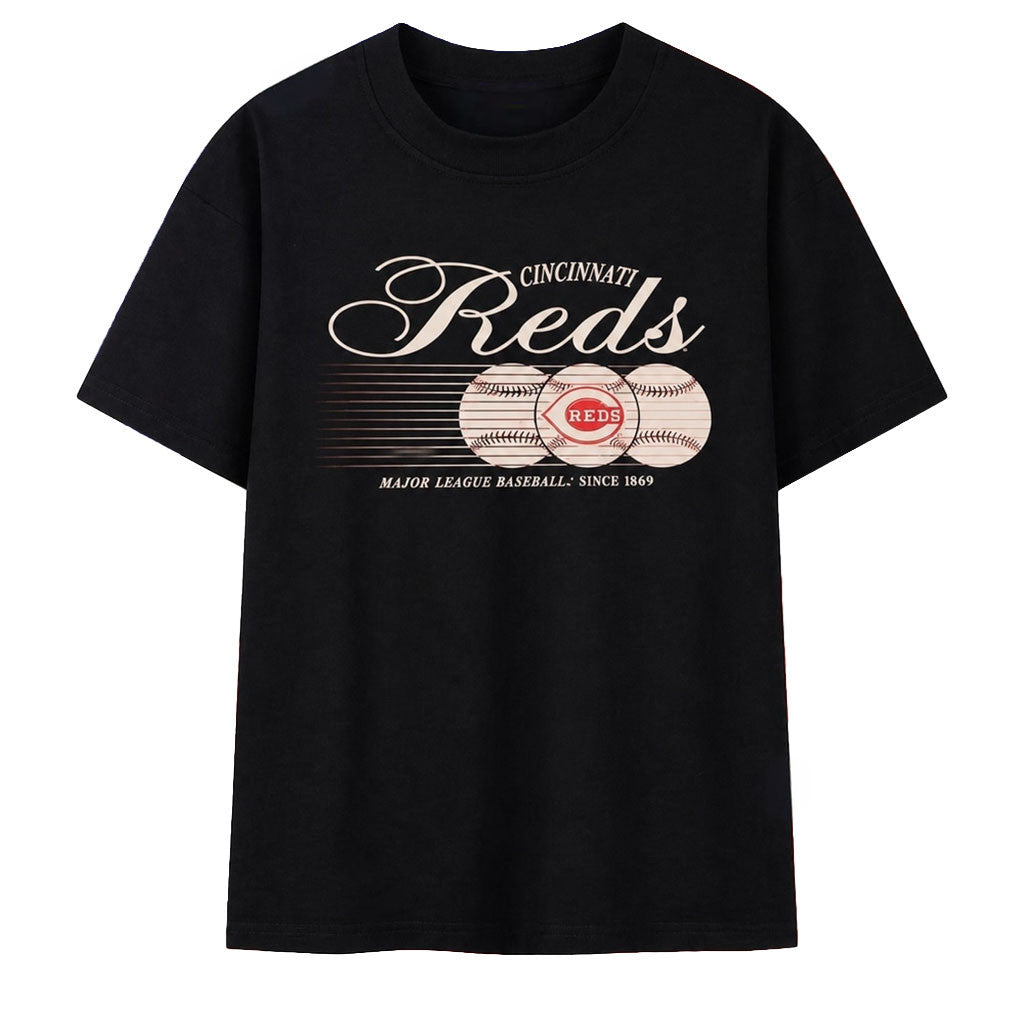 Cincinnati Reds Major League Baseball Since 1869 T-Shirt Reds Merch Gift For Baseball Lover - Merchluma