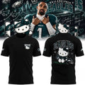 Philadelphia Eagles Hello Kitty Jalen Hurts Number 1 T-Shirt Philadelphia Eagles Merch Fan Gift - Merchluma