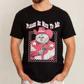 Please Be Nice To Me Cat T-Shirt Cowboy Western Themed Shirt Gift For Cat Lovers - Merchluma