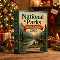 National Parks Advent Calendar 2026 24 Acrylic Christmas Ornaments Set Present For My Dad - Merchluma