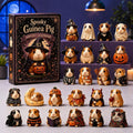 Spooky Guinea Pig Halloween Advent Calendar Cute Animal Countdown Box Gifts For Friends - Merchluma