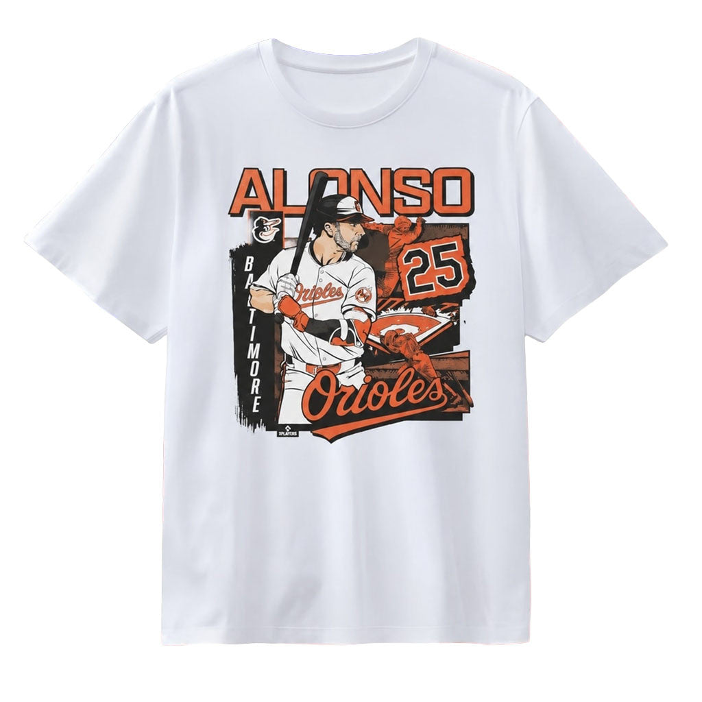 Pete Alonso #25 Baltimore Orioles T-Shirt Pete Alonso Merch Best Gift For Baseball Fans - Merchluma