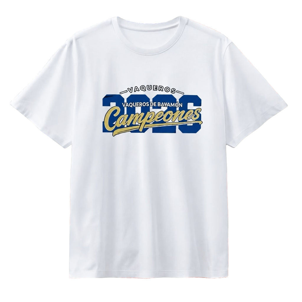 Vaqueros De Bayamon Merch 2026 Campeones Bayamon T-Shirt Basketball Enthusiast Gifts - Merchluma