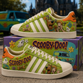 Scooby-Doo Halloween Shoes Shaggy And Scooby Snacks Sneakers Scooby-Doo Merch BFF Gifts - Merchluma