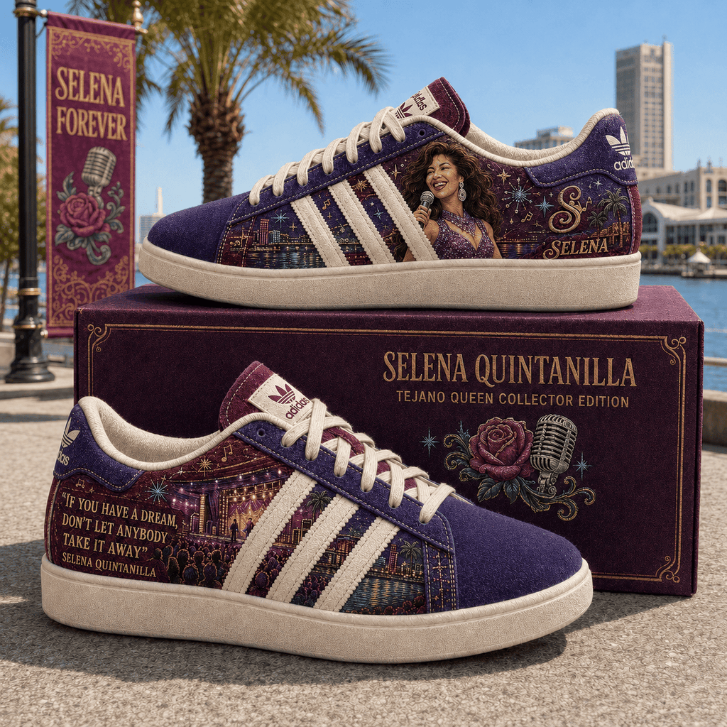 Selena Quintanilla Shoes If You Have Dream Don't Let Anybody Take It Away Sneakers Selena Merch - Merchluma