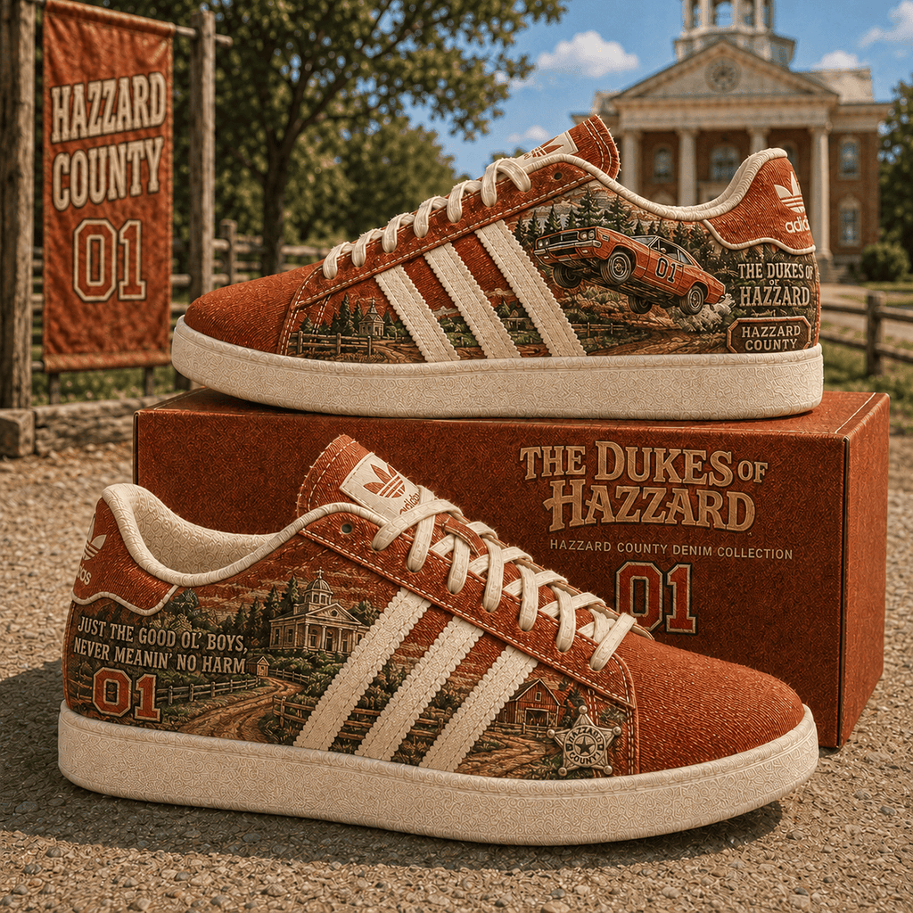 The Dukes Of Hazzard Merch Just The Good Ol' Boys Never Meanin' No Harm Shoes Brothers Gifts - Merchluma
