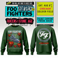 Foo Fighters Merch 2026 Take Cover Tour Chicago IL Sweatshirt FF Tour Merchandise Gift For Fan - Merchluma