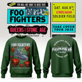 Foo Fighters Merch 2026 FF Take Cover Tour Chicago IL Sweatshirt Band Fan Clothing Gifts - Merchluma