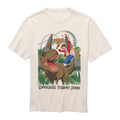 Universal Studios Japan Jurassic Park Luffy Riding T-Rex T-Shirt Gift For Anime Lovers - Merchluma