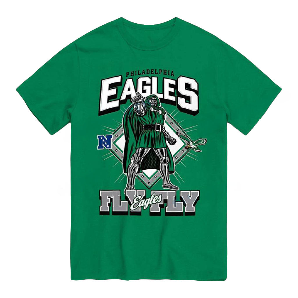 Philadelphia Eagles Doctor Doom Marvel T-Shirt Fly Eagles Fly Shirt Philadelphia Eagles Merch - Merchluma