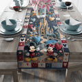 Personalized Mickey Mouse Magical Family Quilt Table Runner Home Decor Gift For Friends - Merchluma