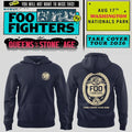 Foo Fighters Merch 2026 Take Cover Tour Hoodie FF X QOTSA Merch Gift For Music Lovers - Merchluma
