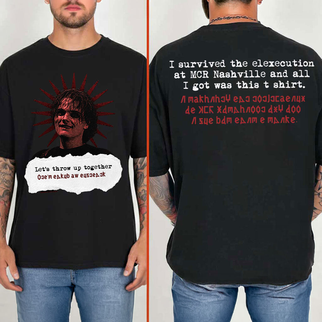 My Chemical Romance Gerard Way Nashville Rock T-Shirt MCR Merch 2026 Gift For Music Fans - Merchluma