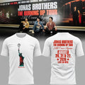 Jonas Brothers The Burning Up Tour All Over Again Live In NYC 2026 T-Shirt Jonas Brothers Merch - Merchluma