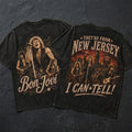 Bon Jovi They're From New Jersey I Can Tell T-Shirt Bon Jovi Concert Merch Music Fan Gifts - Merchluma