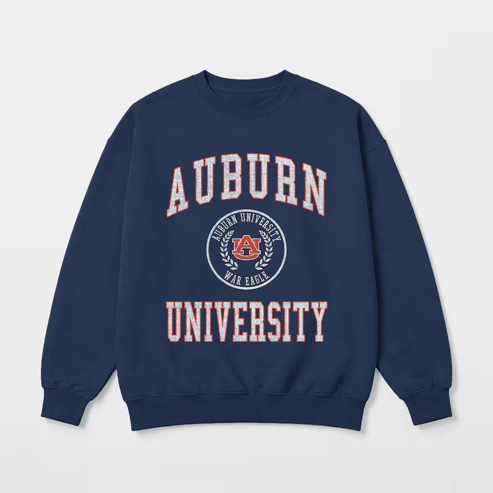 Auburn Tigers Merch 2026 Auburn Tigers Gameday Couture Prime Play Sweatshirt Navy Gift for Her - Merchluma
