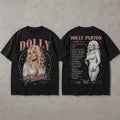 Dolly Parton 2026 Pink Song List The Memories Live On T-Shirt RIP Dolly Parton Merch Fan Gifts - Merchluma