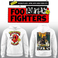 Foo Fighters Merch FF Secret Show At Irving Plaza NYC 2026 Hoodie 2 Lit 2 Quit Hoodie White - Merchluma