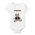 Auburn Tigers Merch 2026 Auburn Tigers Tiny Turnip Teddy Bear Baby Onesie White Cute Gifts - Merchluma