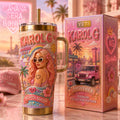 Karol G Manana Sera Bonito Tumbler Bichota Season Travel Cup Karol G Merch Music Lover Gifts - Merchluma