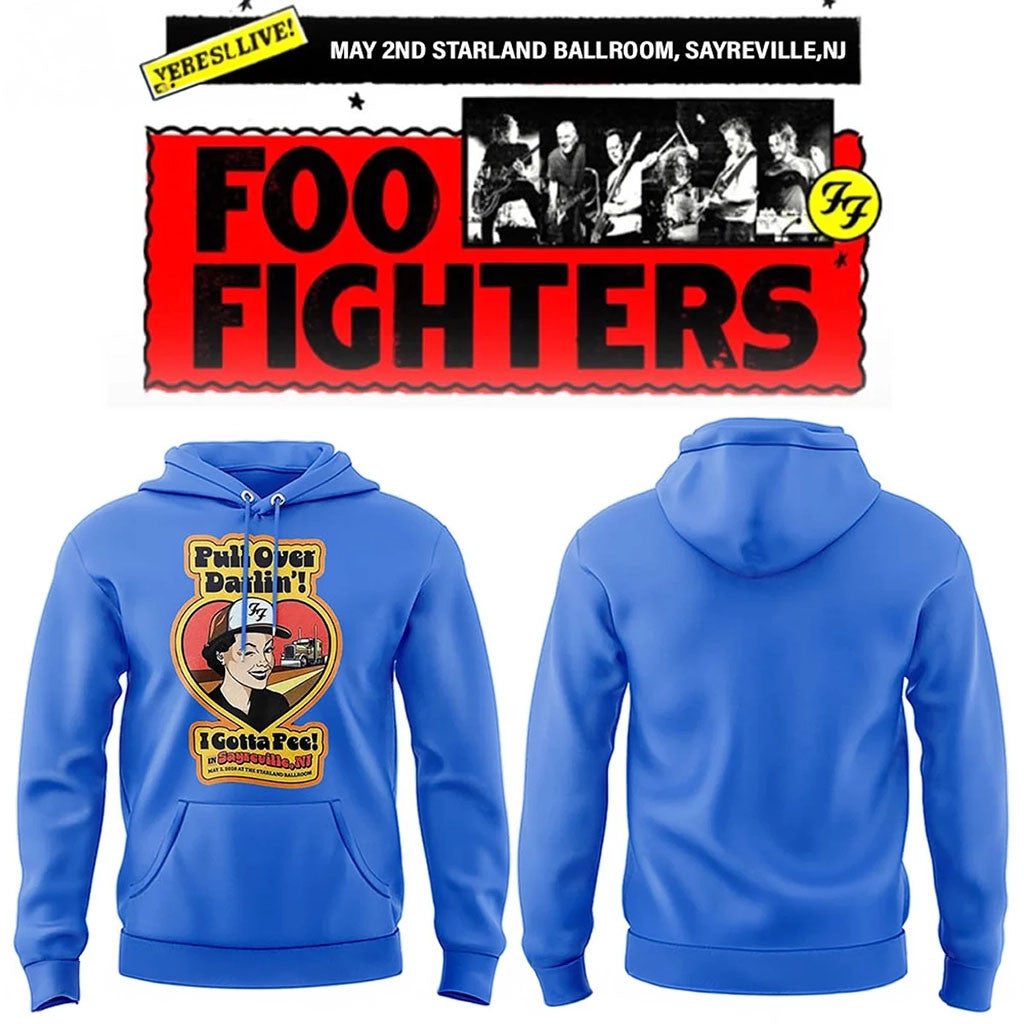 Foo Fighters Merch FF Secret Show At Starland Ballroom Sayreville NJ Hoodie Present For Fans - Merchluma