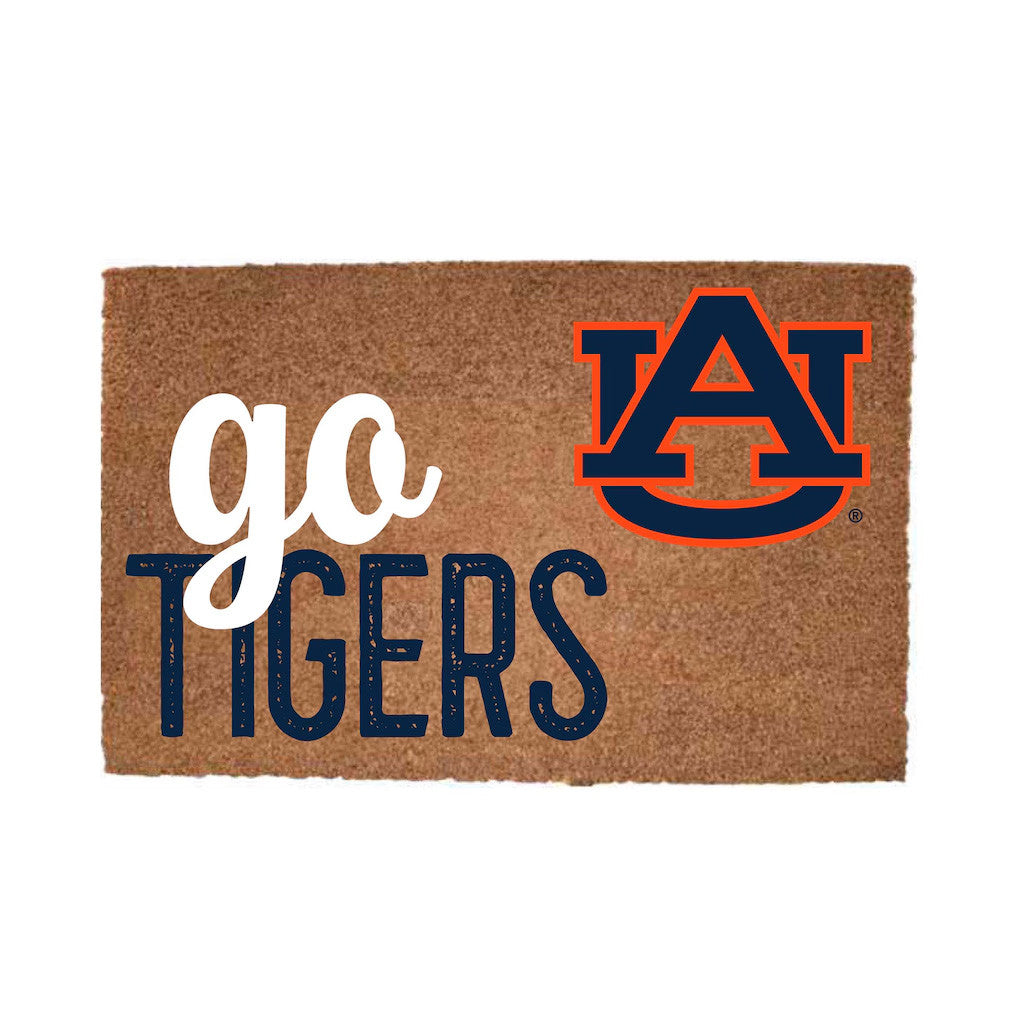 Auburn Tigers Merch 2026 Go Team Door Mat Go Tigers Front Porch Decor Gift For Fans - Merchluma