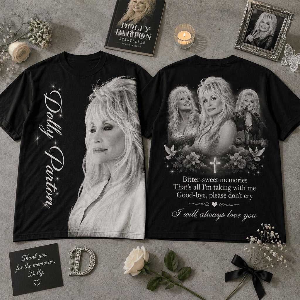 Dolly Parton Bittersweet Memories 2026 Always Love You T-Shirt RIP Dolly Parton Memorial Gifts - Merchluma