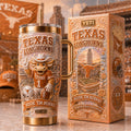 Texas Longhorns Hook 'Em Horns Tumbler Texas Longhorns Merch Gift For Football Lovers - Merchluma