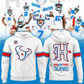 Houston Texans By The H For The H Rivalries Graphic Hoodie Texans Merch Football Fan Gifts - Merchluma