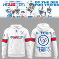 Houston Texans By The H For The H Rivalries Graphic Hoodie Texans Merch Gifts For Football Fan - Merchluma
