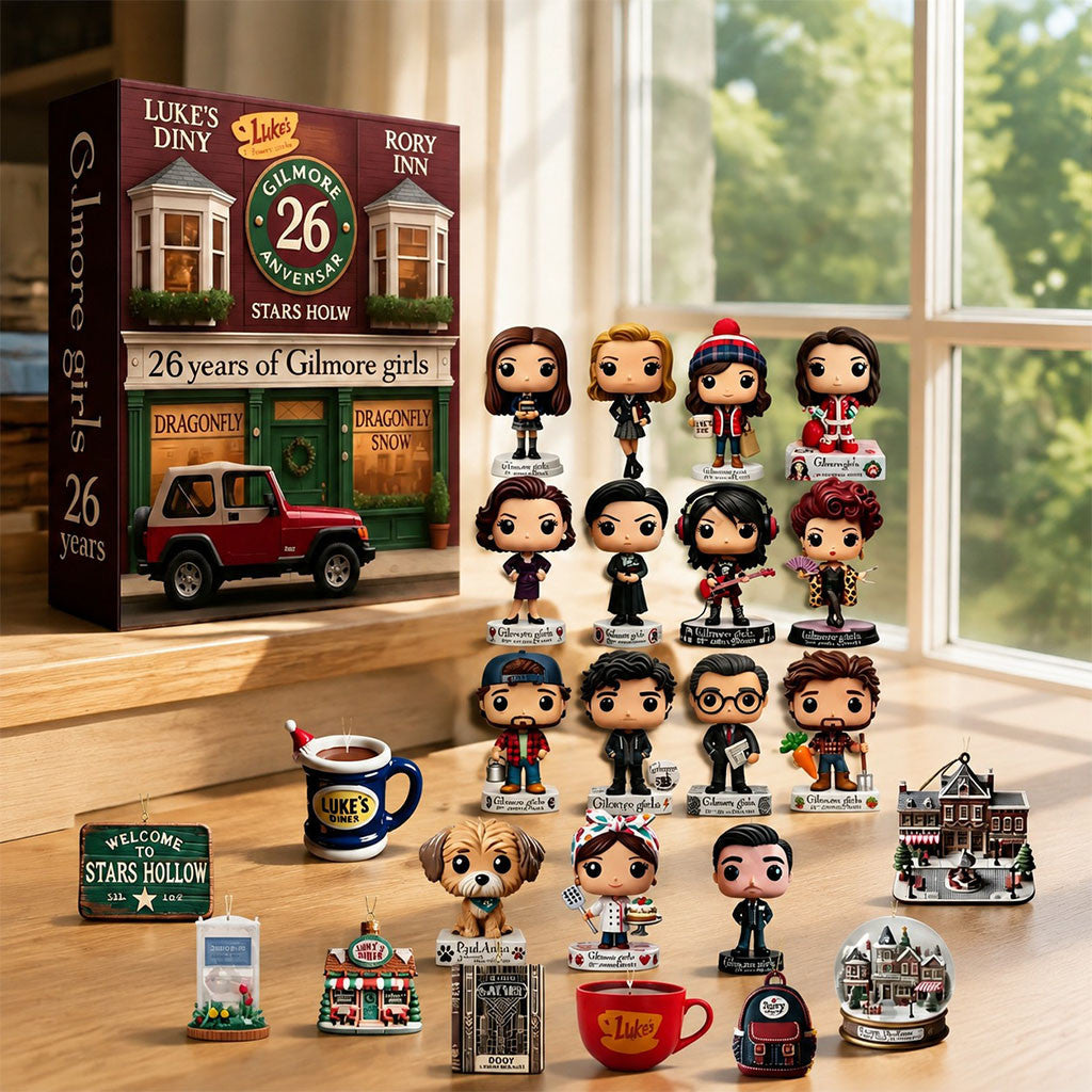 Gilmore Girls Advent Calendar 2026 Gilmore Girls Merch Christmas Gift For Besties - Merchluma