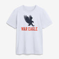 Auburn Tigers Merch 2026 Auburn Tigers Primetime Logo Mantra T-Shirt White War Eagle Shirt - Merchluma