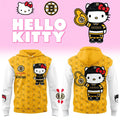 Boston Bruins X Hello Kitty 2026 Love Of Ice Night Hoodie Boston Bruins Merch Hockey Fan Gifts - Merchluma