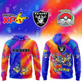 LV Raiders X Pokemon World Championships 2026 Hoodie Raiders Merch Pokemon Fan Gifts Ideas - Merchluma