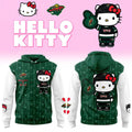 Minnesota Wild X Hello Kitty Merch 2026 Love Of Ice Night Hoodie Cute Gift For Hockey Fans - Merchluma