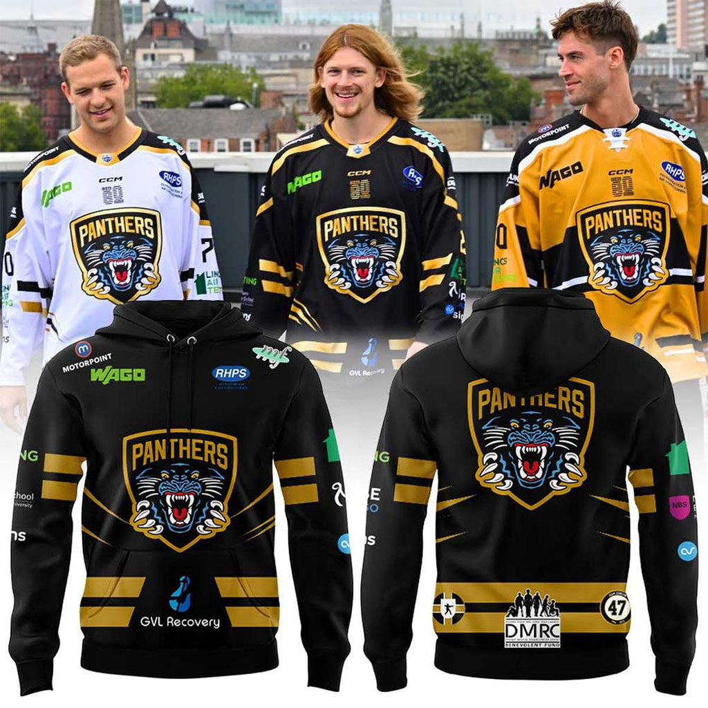 Nottingham Panthers New Season 2027 Hoodie Nottingham Panthers Merch Gifts For Hockey Fan - Merchluma
