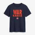 Auburn Tigers Merch 2026 Auburn Tigers Sideline Slogan T-Shirt War Eagle Shirt Navy Fan Gear - Merchluma