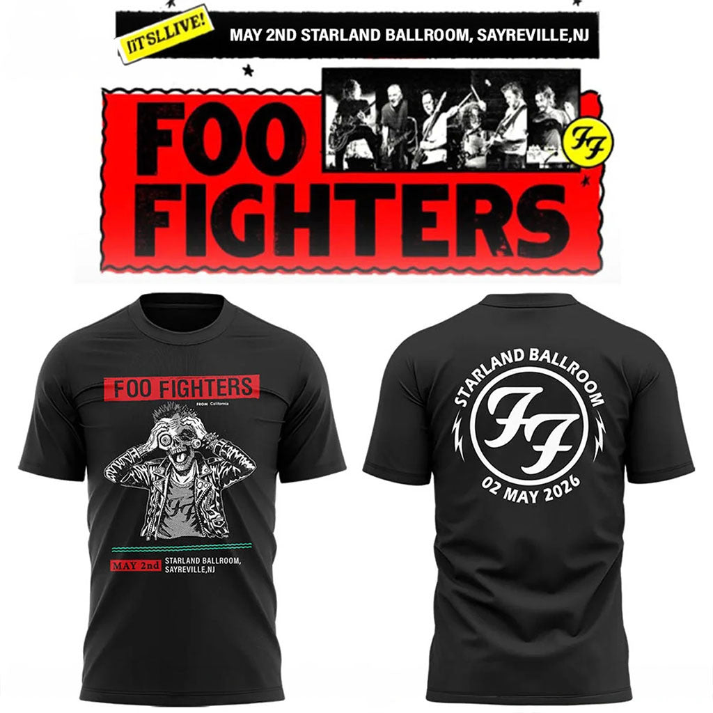 Foo Fighters Secret Show At Starland Ballroom 02 May 2026 T-Shirt FF Merch Best Gift For Fans - Merchluma