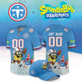 Custom Tennessee Titans X SpongeBob Squarepants 2026 Night Jersey Tennessee Titans Merch - Merchluma