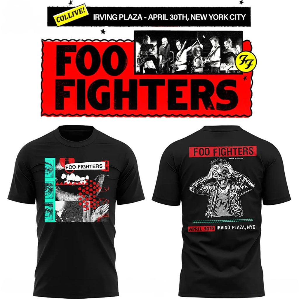 Foo Fighters Merch 2026 FF Secret Show At Irving Plaza NYC T-Shirt Gifts For Rock Music Lovers - Merchluma